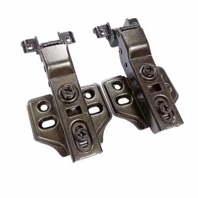Möbel Holz Maßgeschneiderte Aluminiumrahmen Soft Close Aufschiebbare hydraulische Schranktürscharniere