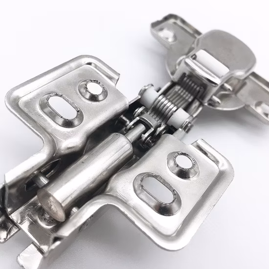 Möbelzubehör, Stahlbeschläge, Eisen-Soft-Close-Küche, Metall-Schranktür, die den Schrank puffert, hydraulisches, verdecktes Scharnier
